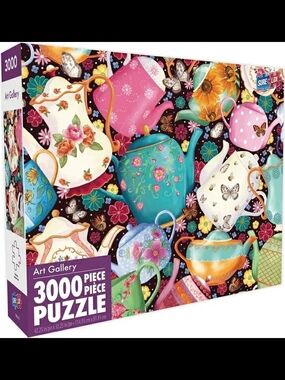 Sure-Lox 3000pc Teapots and Teacups Street Puzzle